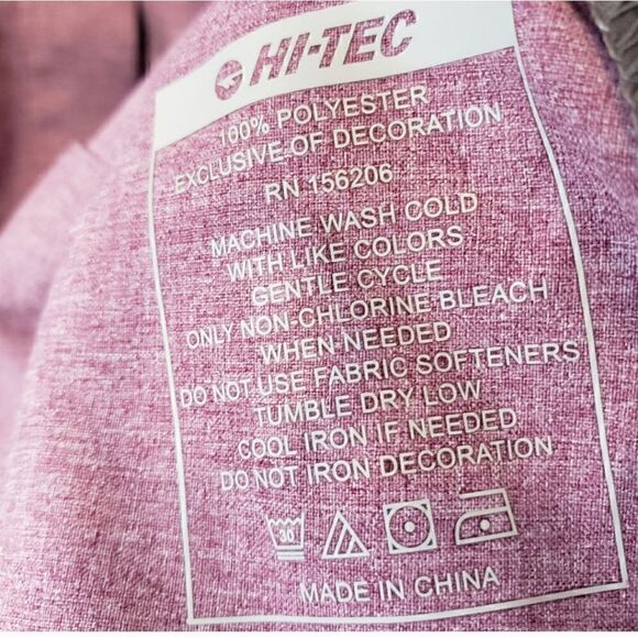 HI-TEC Moisture Wicking Button-down Top Hiking Outdoor Apparel - Picture 7 of 9